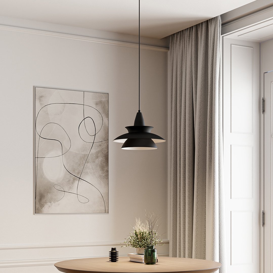 Hängeleuchte, Moderne Macaron Hängtiefe Wohnzimmer- Regenschirm Hängeleuchte Neona Ideal – - für 180cm