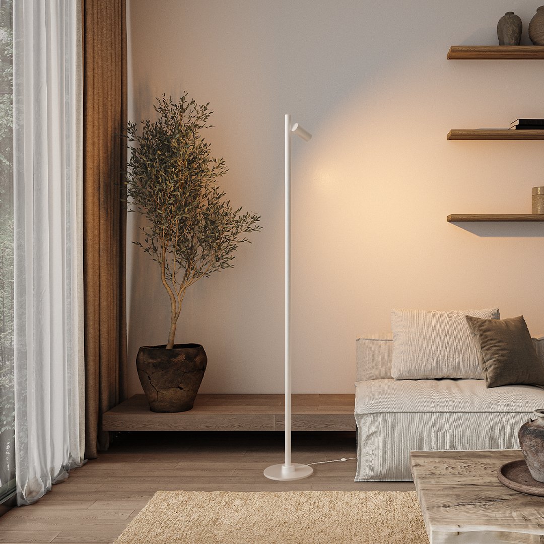 Weiß / 1x Spot + 1x Beam