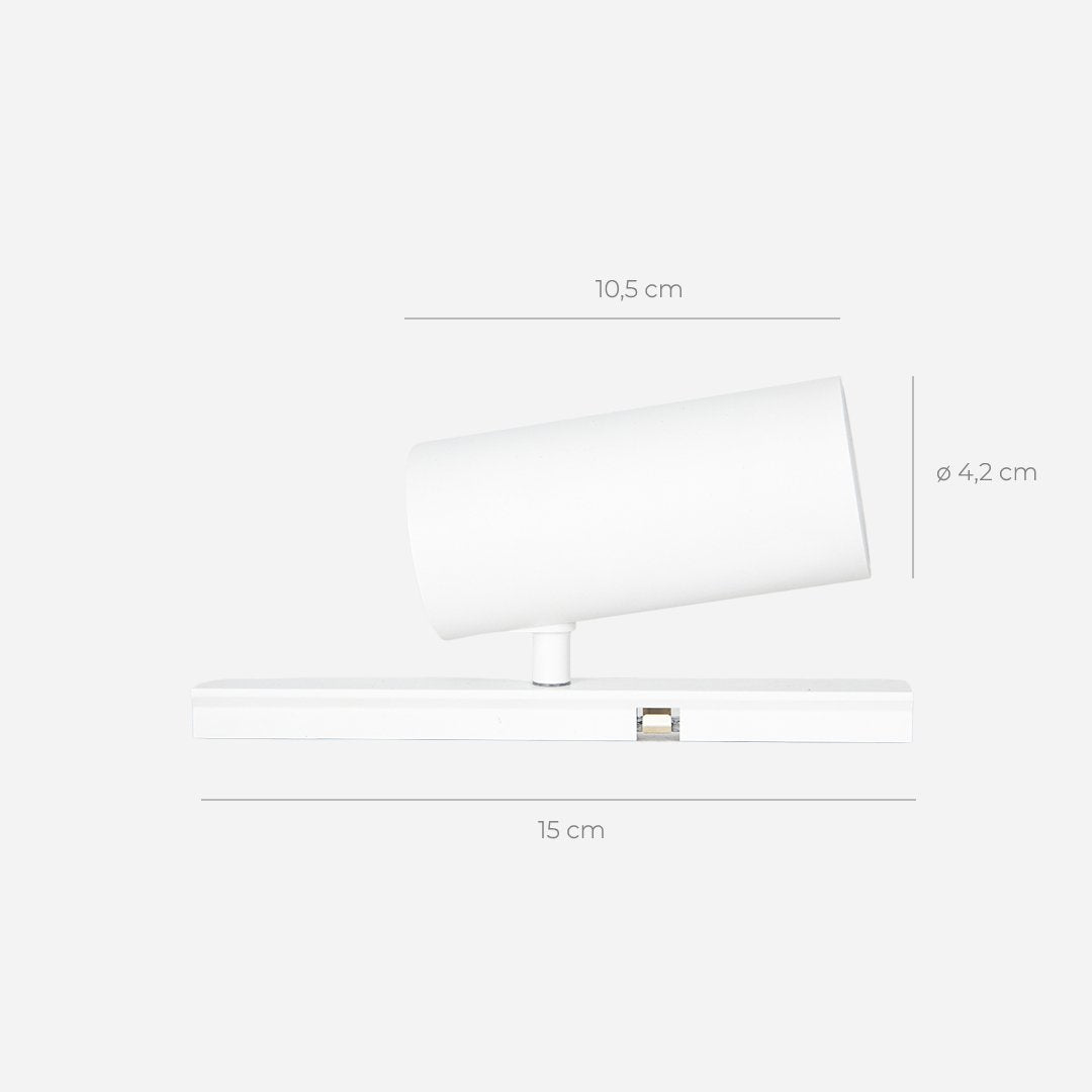 Weiß / 3x Spot + 1x Beam