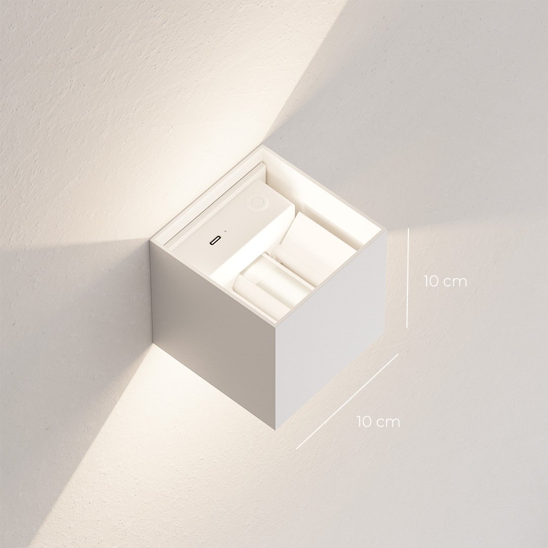 Weiß / Akku | [3 Jahre] Garantie