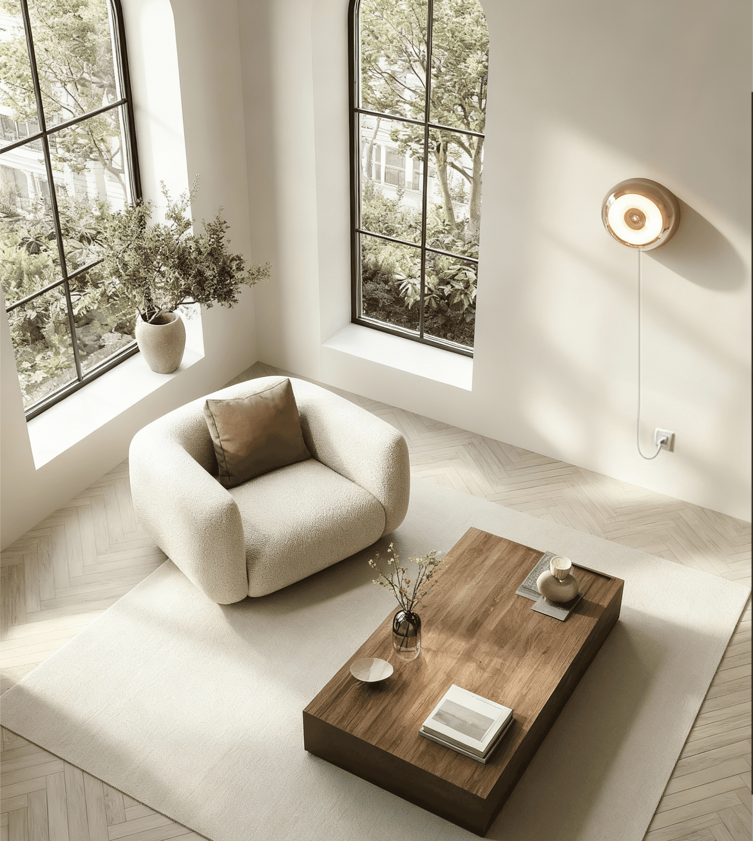 chrom / Steckdosenanschluss