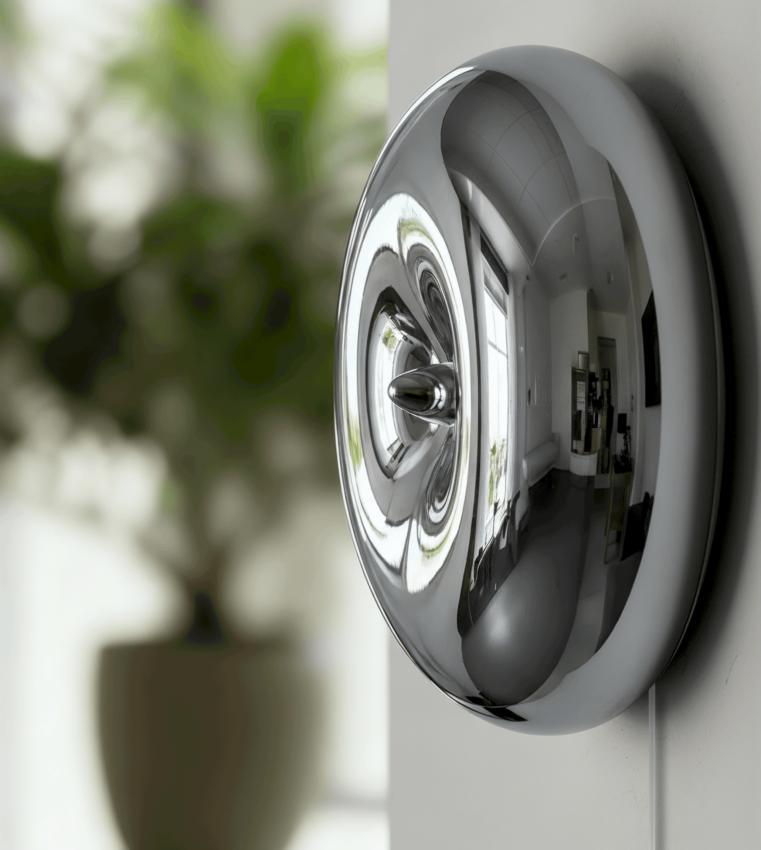 chrom / Steckdosenanschluss