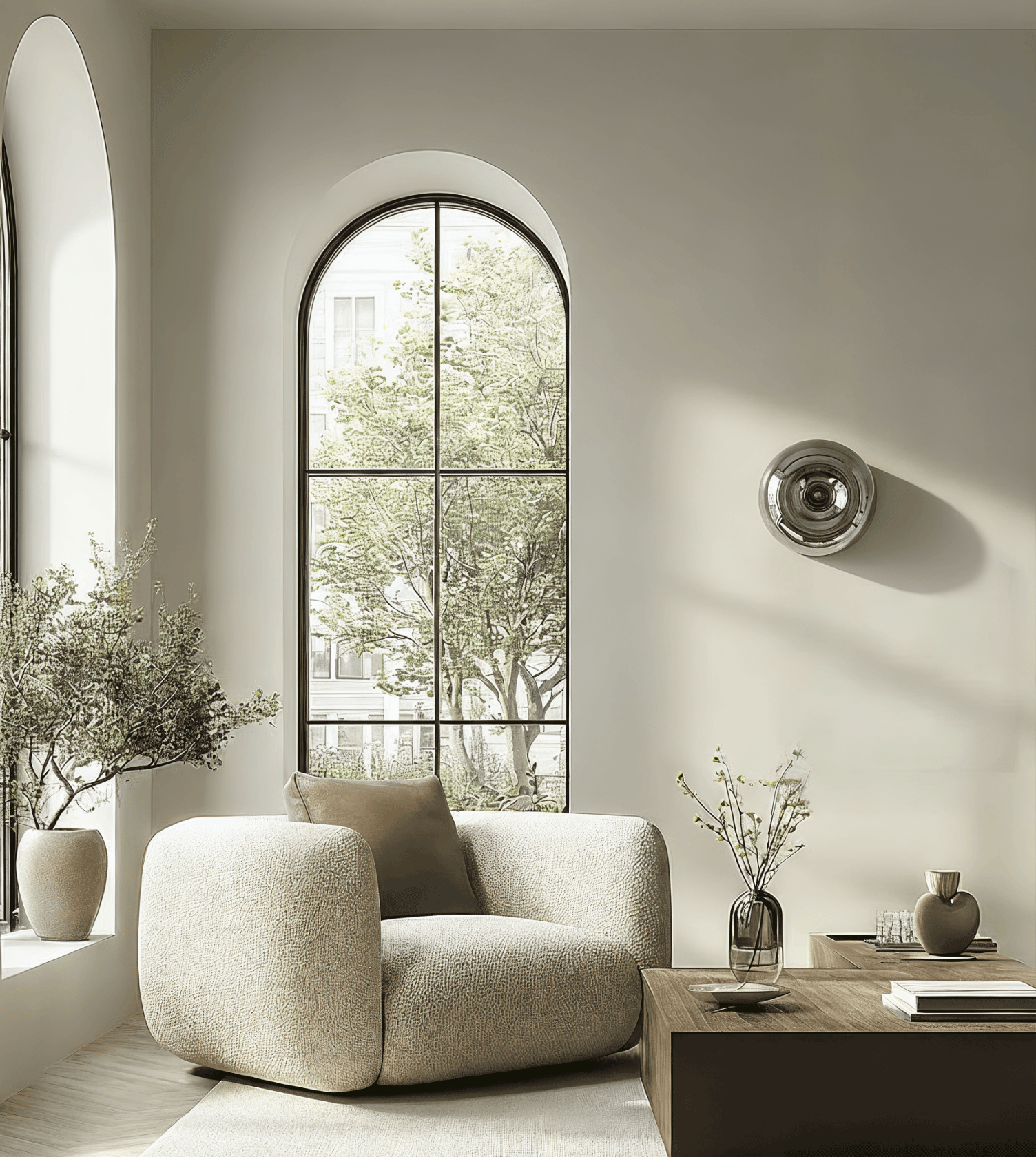 chrom / Wandanschluss