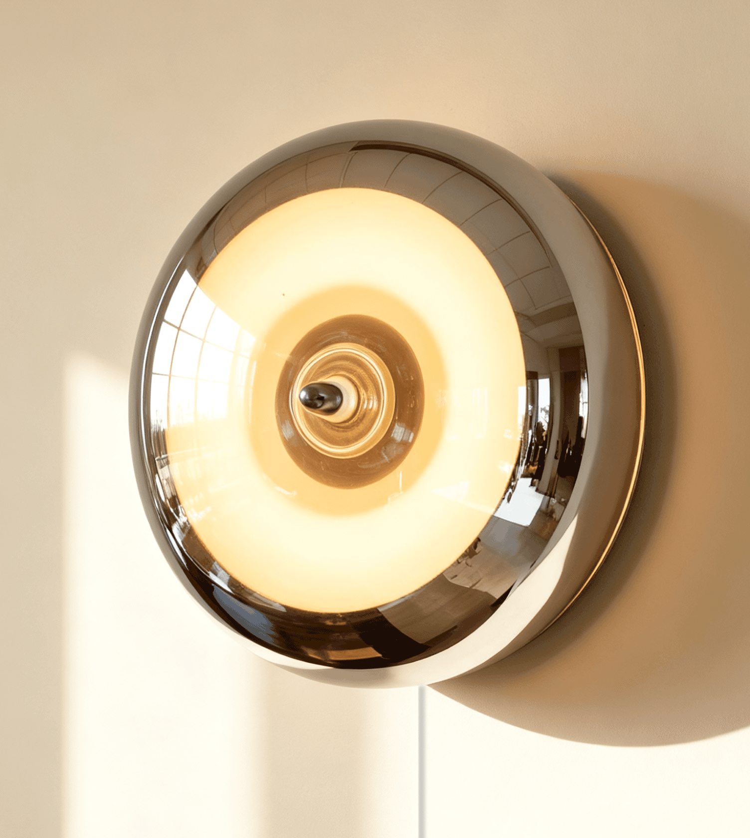 chrom / Steckdosenanschluss