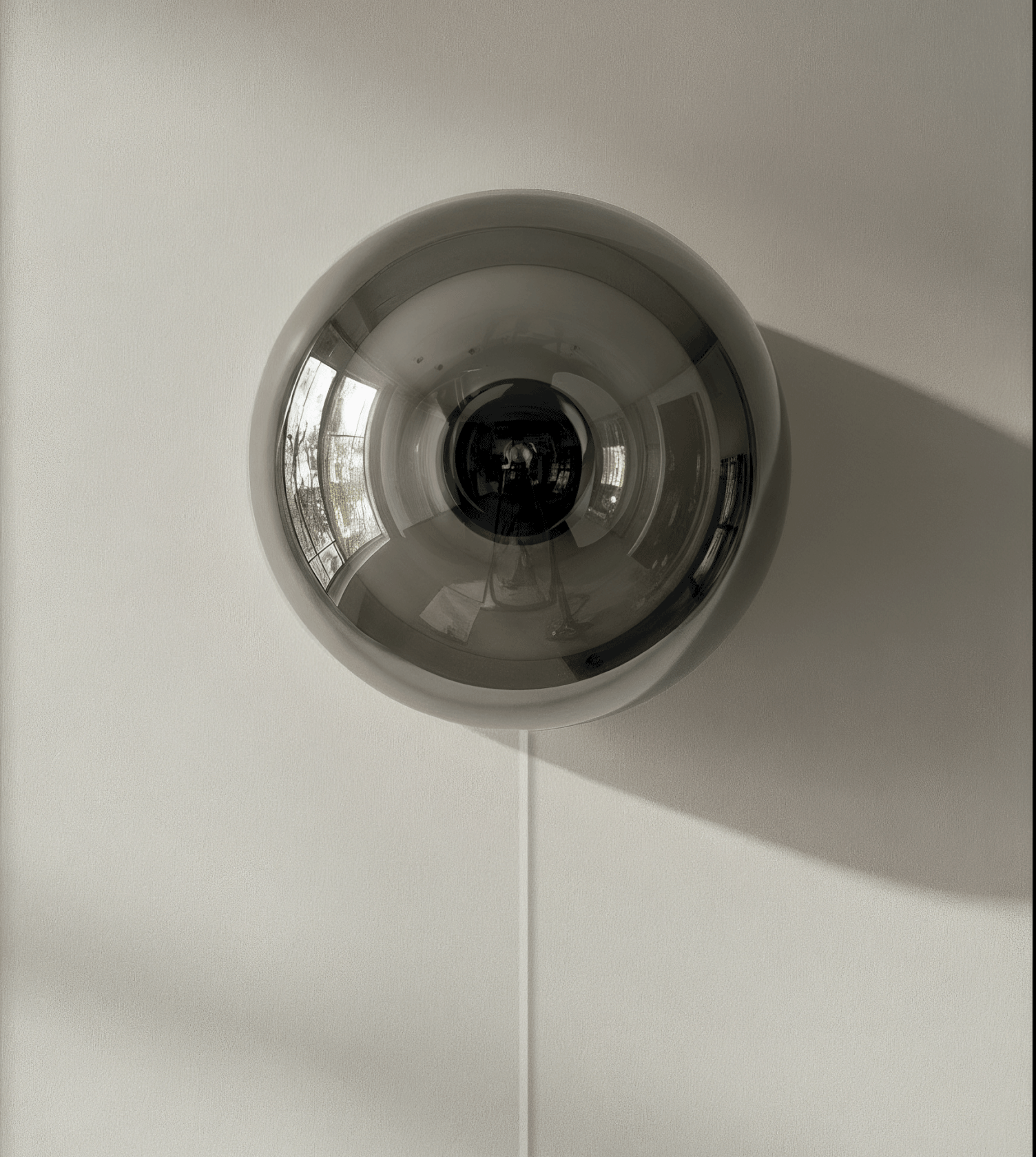 chrom / Steckdosenanschluss