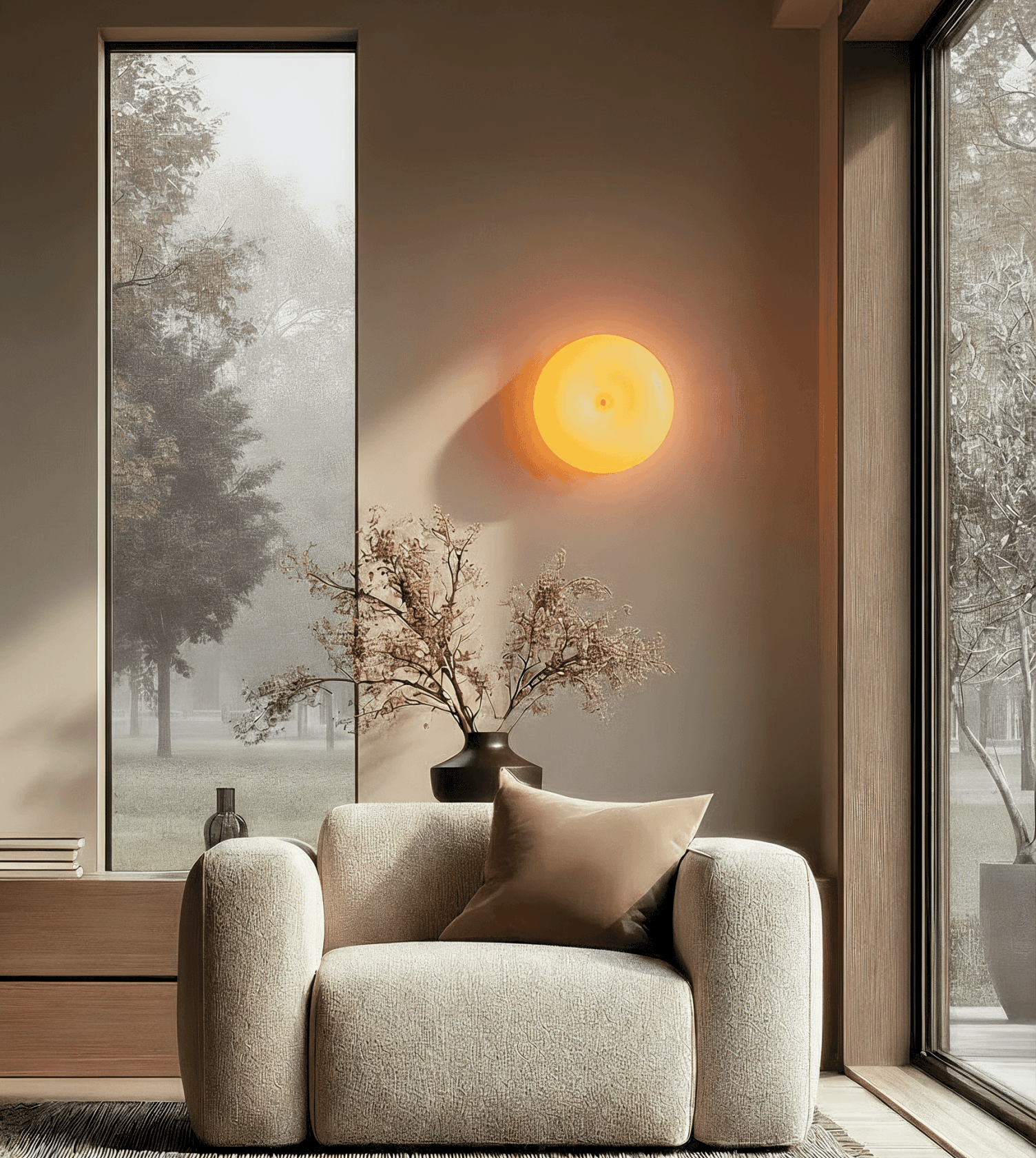 orange / Wandanschluss