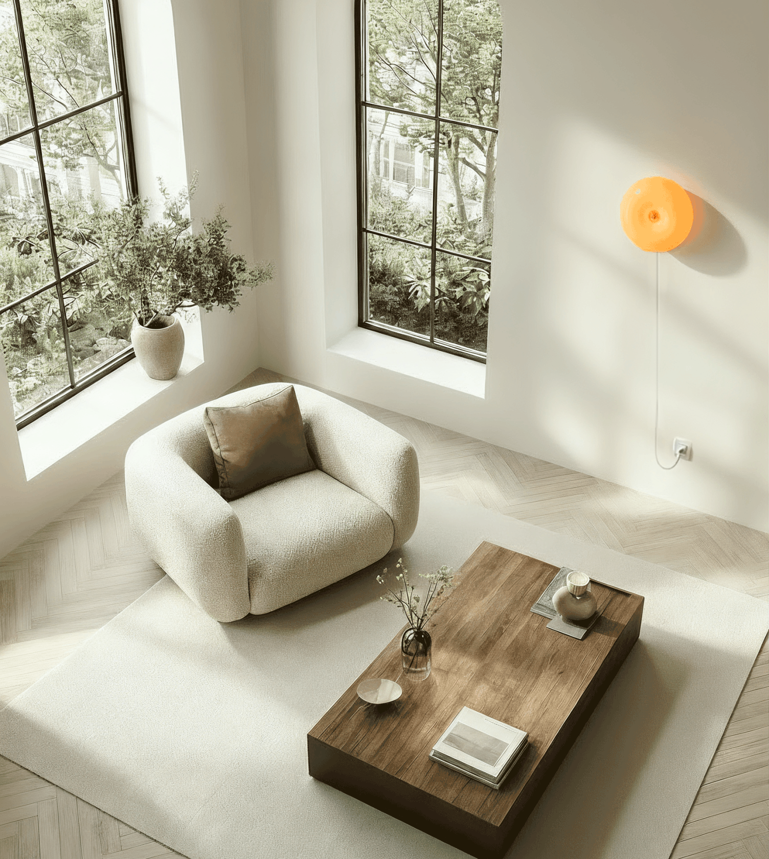 orange / Steckdosenanschluss