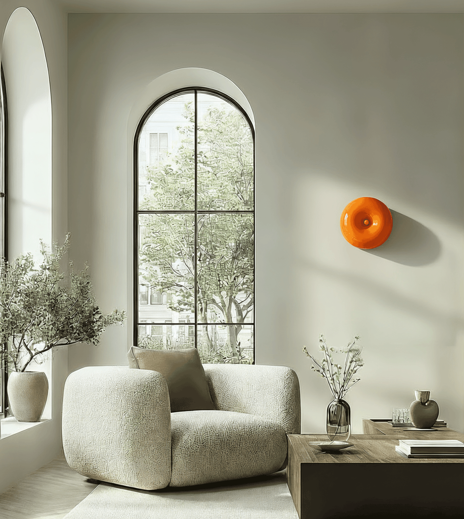 orange / Wandanschluss