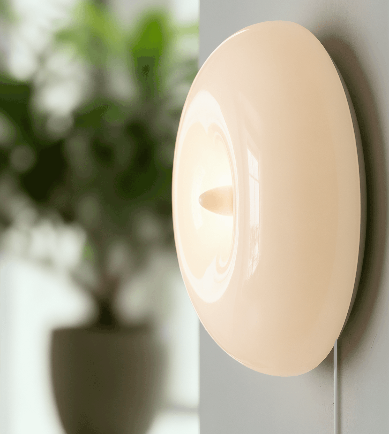 weiß / Steckdosenanschluss