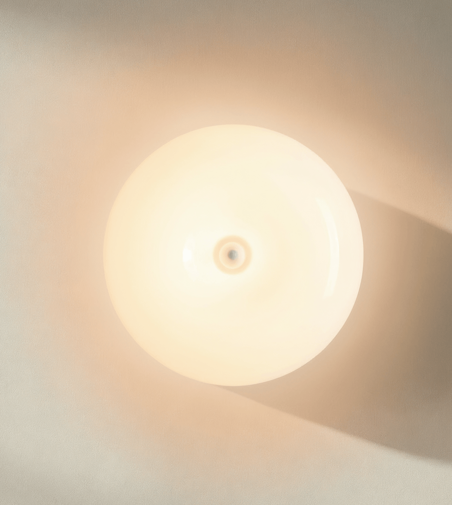 weiß / Wandanschluss