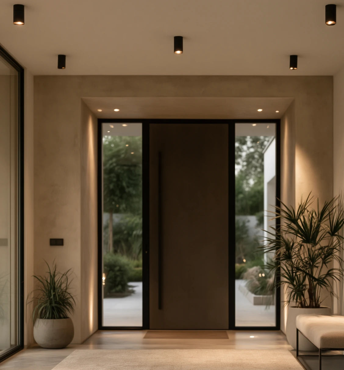 Un design épuré pour le plafond