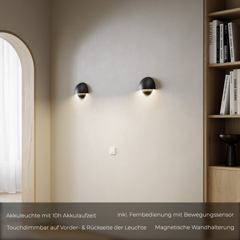 LED Akku Wandleuchte ORION für innen