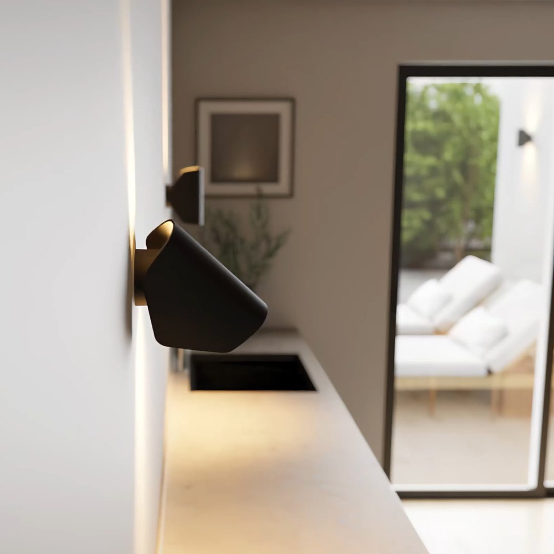 Schwarz | [360°] Drehfunktion & [45°] Neigbar