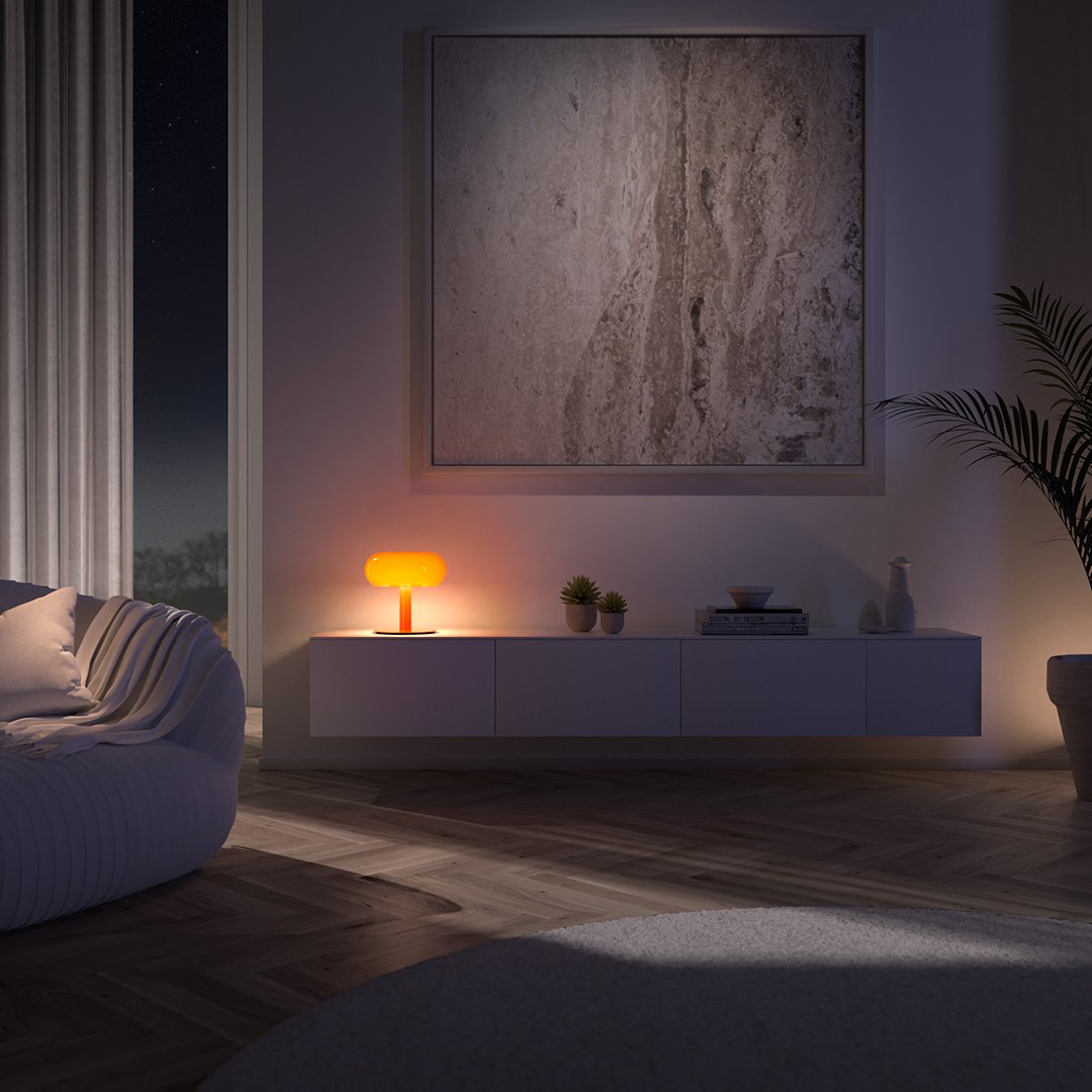 Design-Highlight  Ein Eyecatcher bei Tag und Nacht
