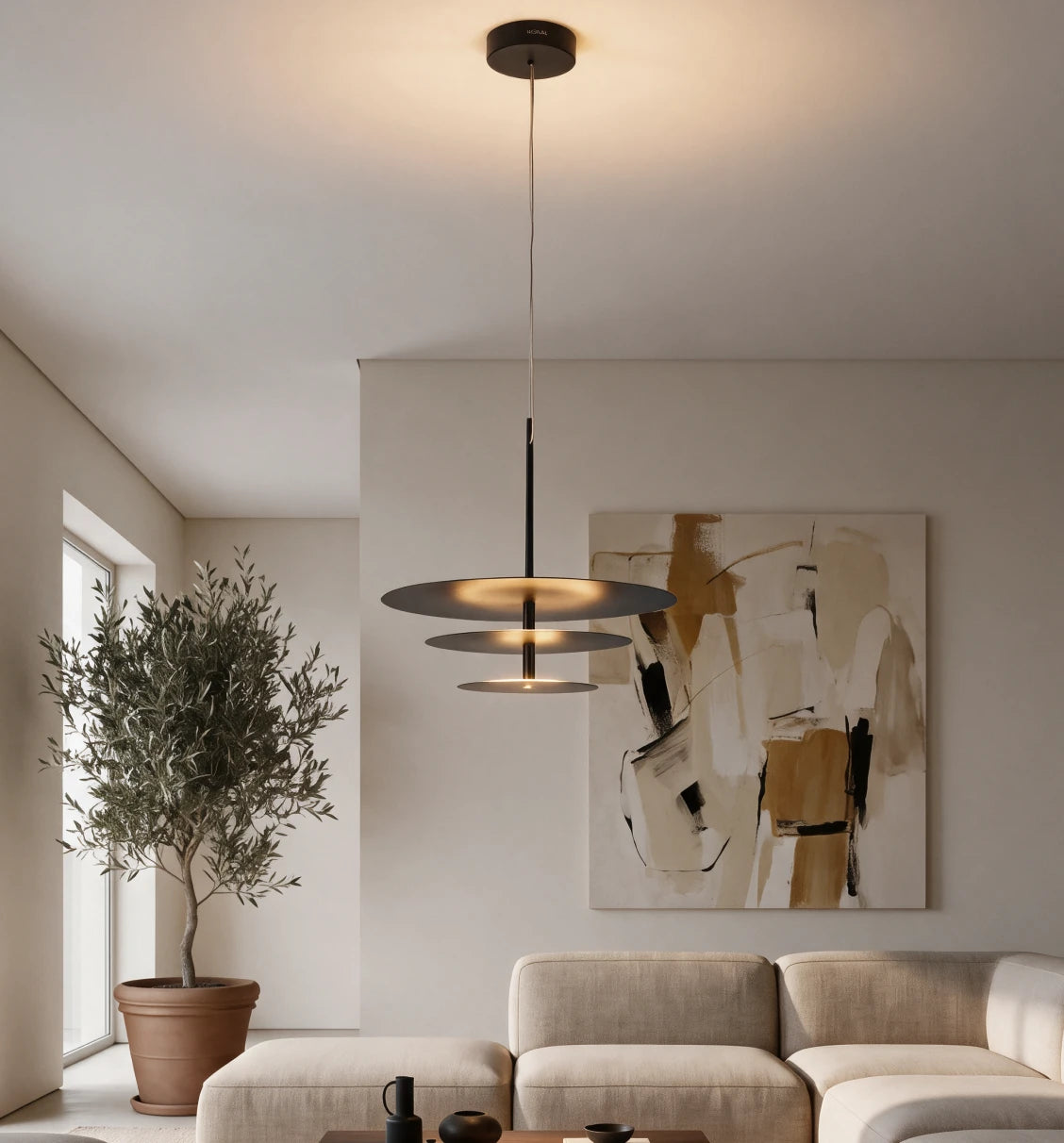 Une lumière douce grâce à un jeu de couches astucieux