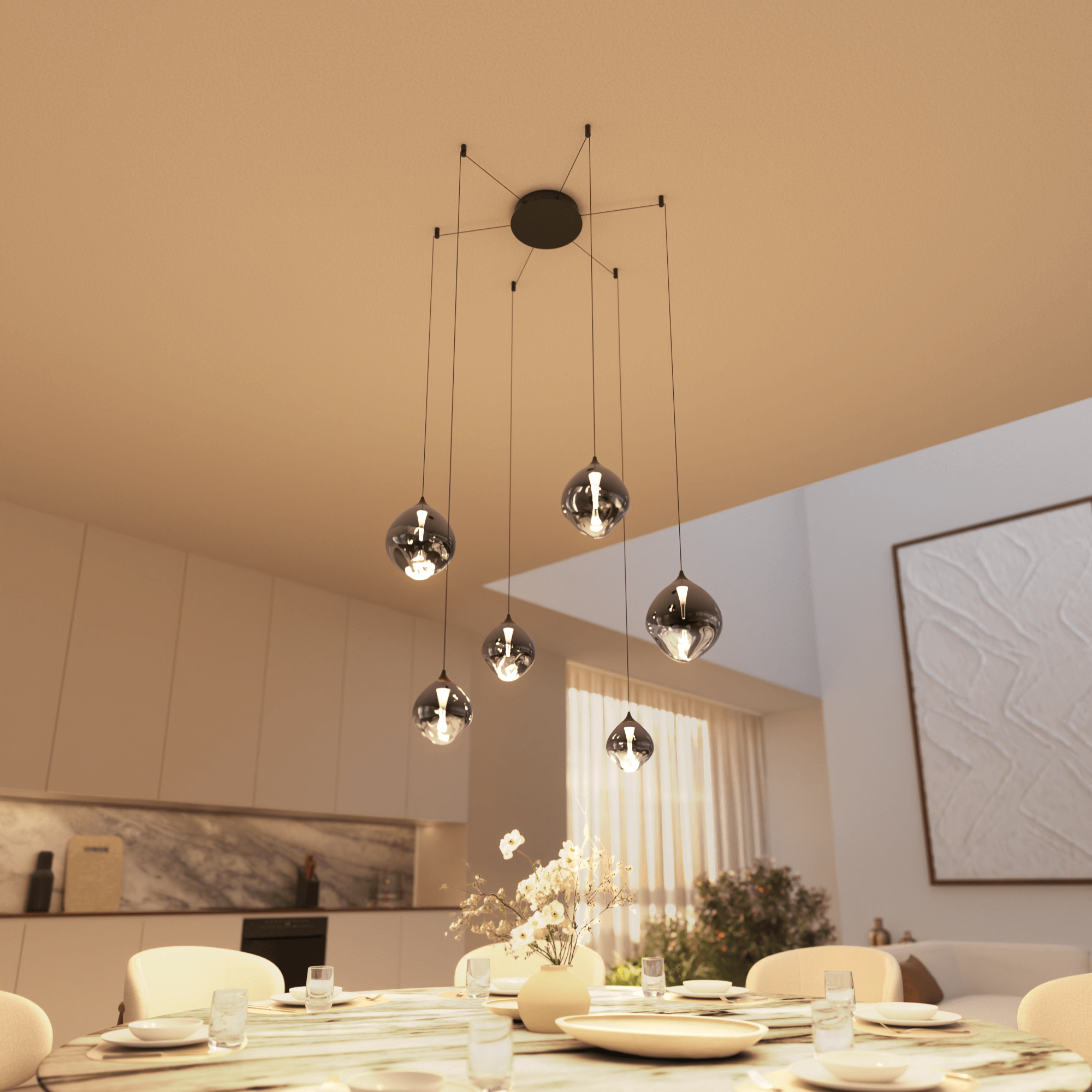 Schwarz | [Warmweißes] Licht in 2700K