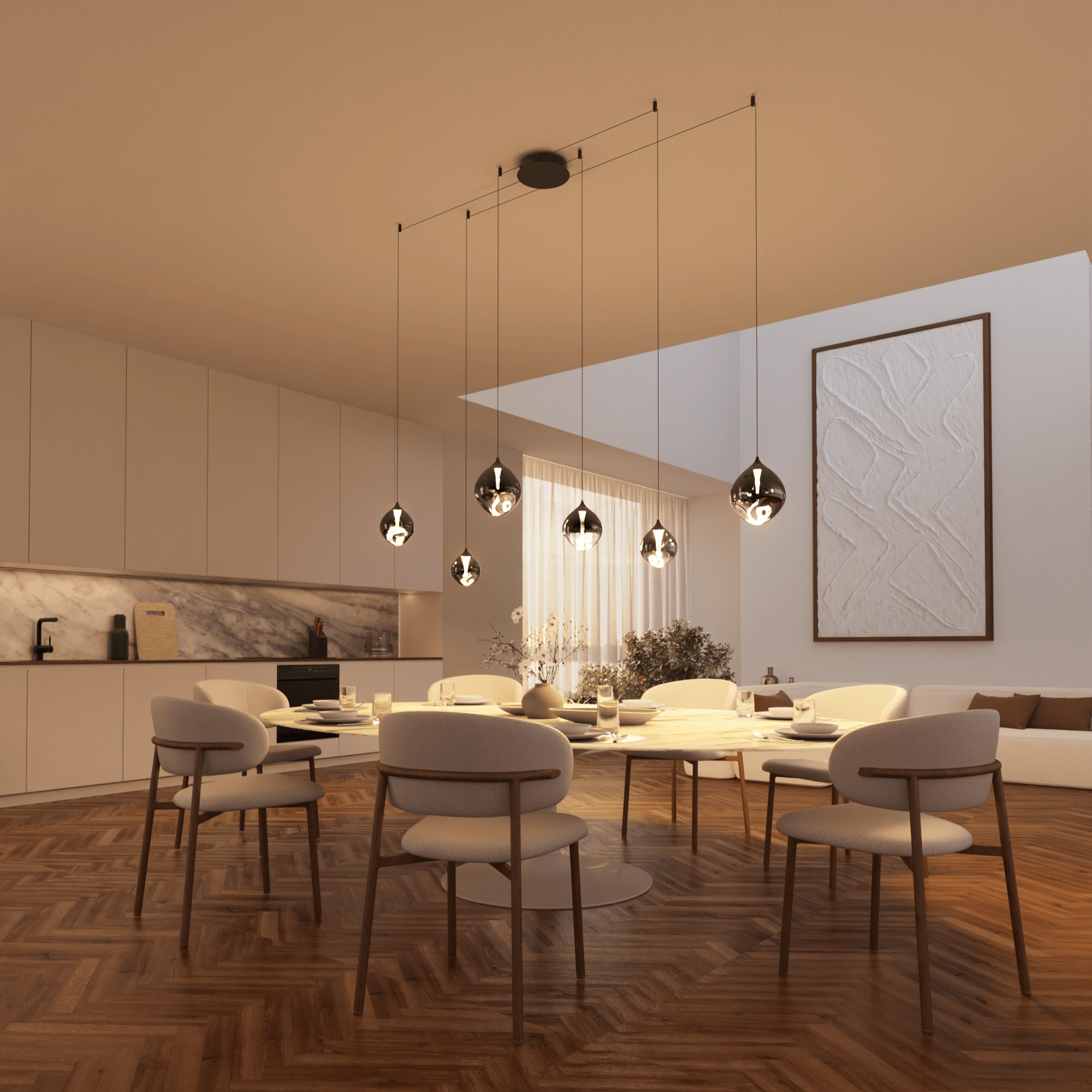 Schwarz | [Einzigartiges] Lichtkonzept