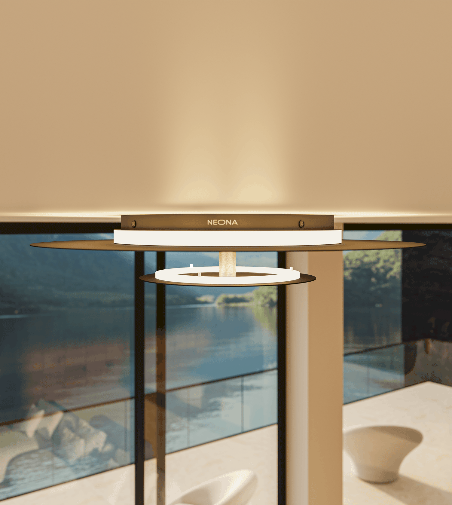 Schwarz | [Doppelter] Lichtaustritt
