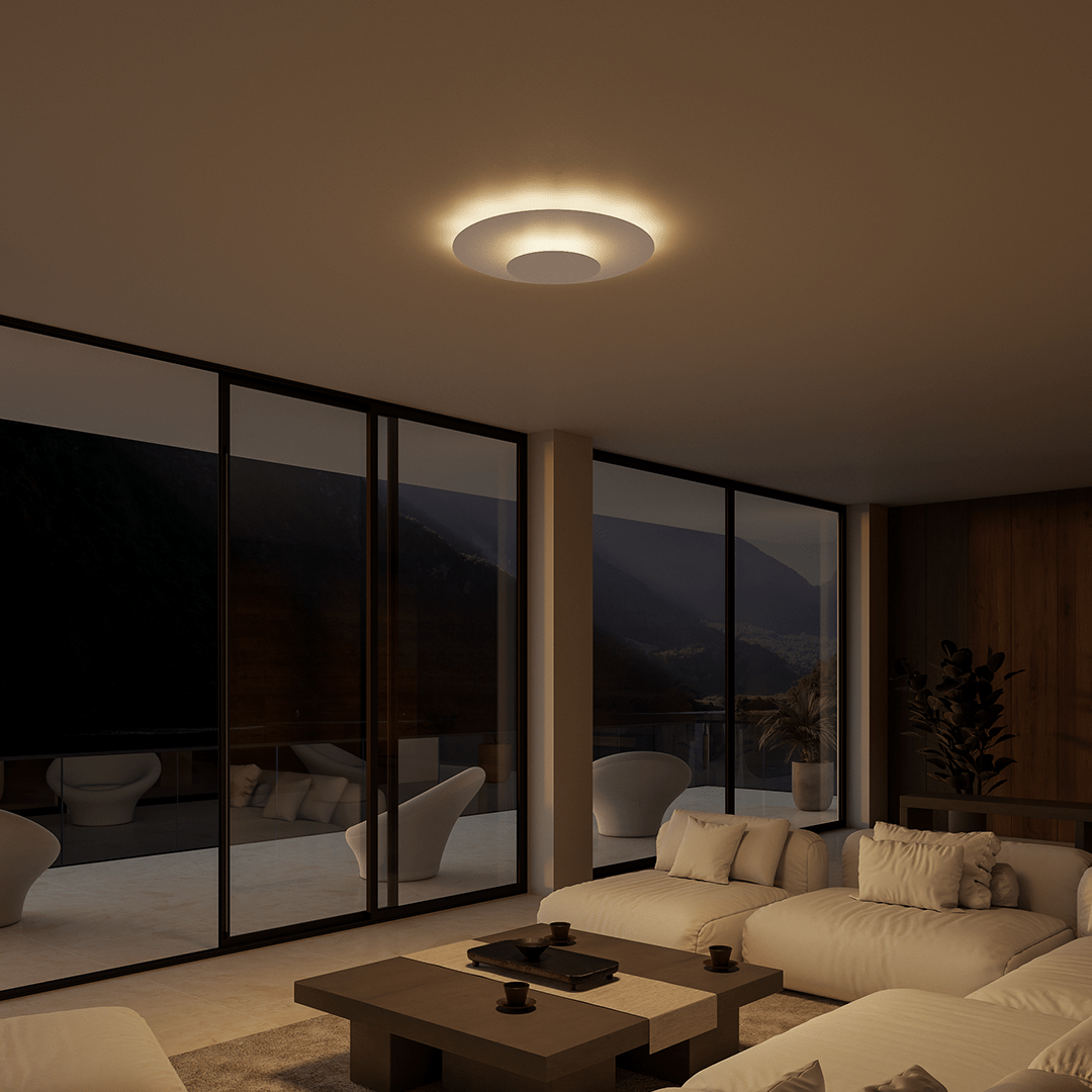 Weiß | [Doppelter] Lichtaustritt