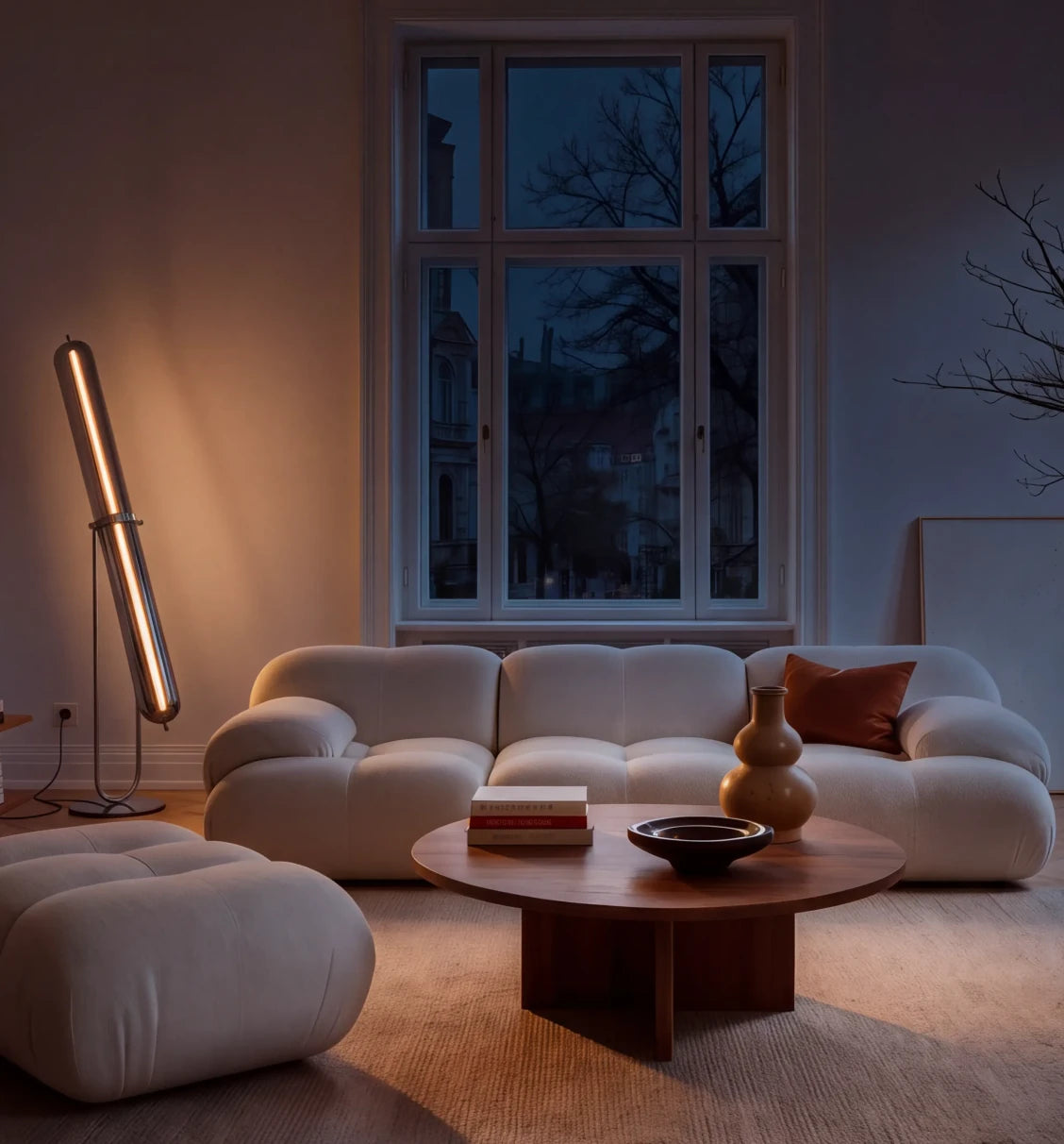 Skulpturale Form für stilvolles Interieur
