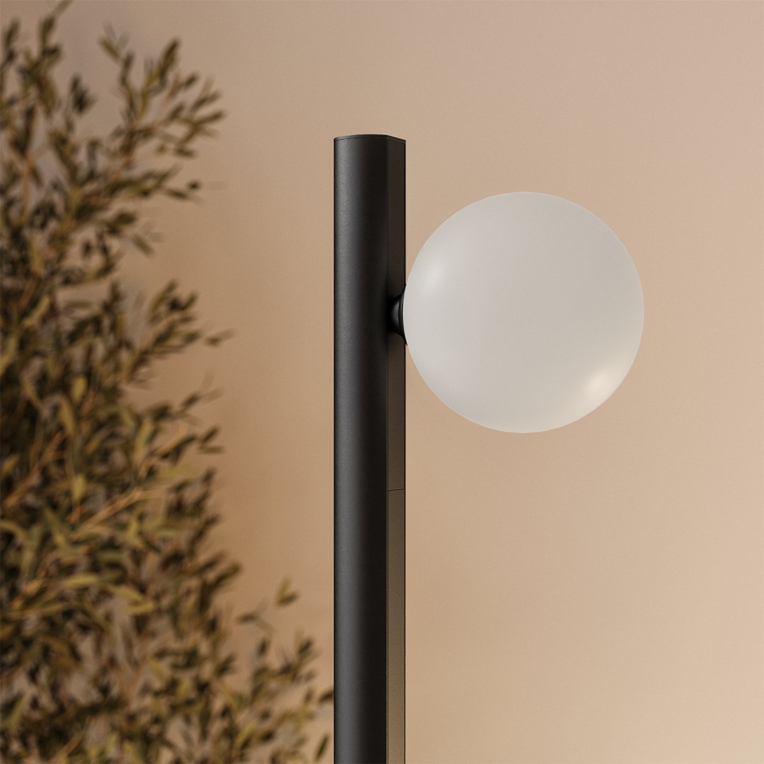 Schwarz / 1x Spot + 1x Globe + 1x Beam