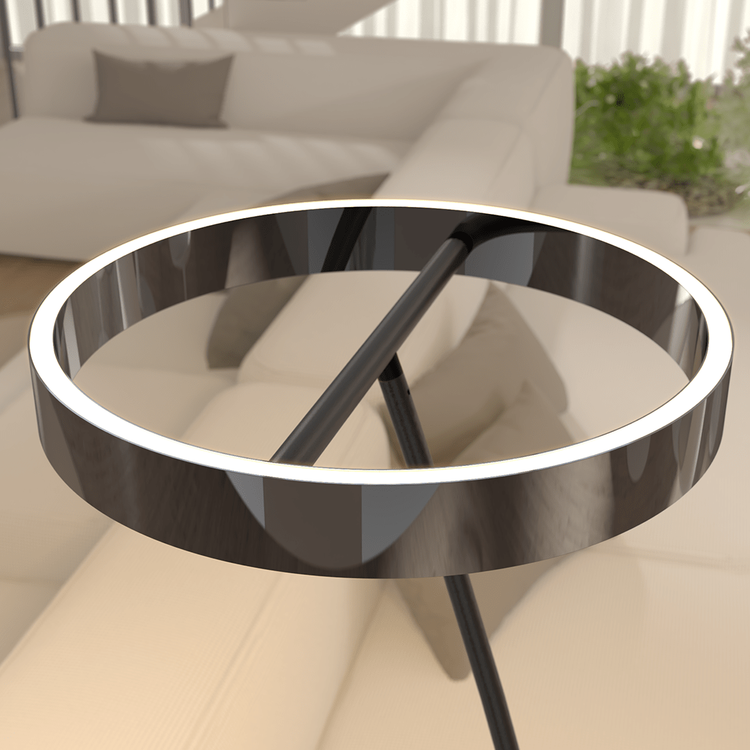 Chrom Schwarz | [direkte & indirekte] Beleuchtung