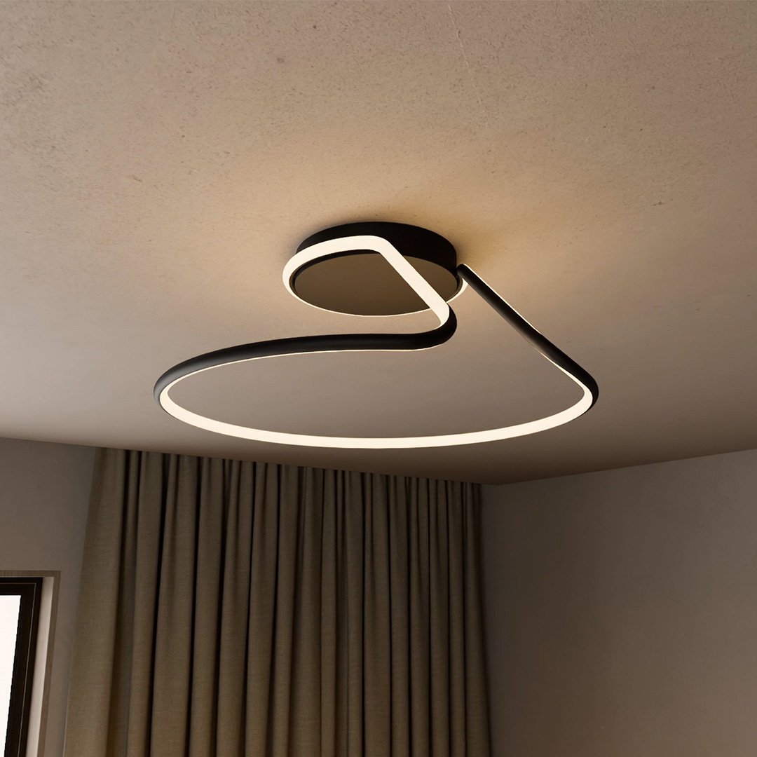 LED Unterbauleuchte in silber und flachen Design mit Dimmfunktion ist  energiesparend